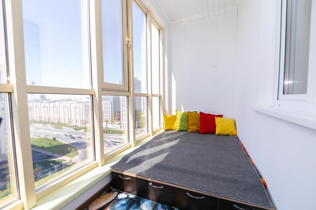 В Promenade Expo Квартира С Романтическим Видом Astana Zewnętrze zdjęcie